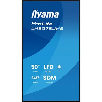 Monitor 50" iiyama ProLite LH5075UHS-B2AG