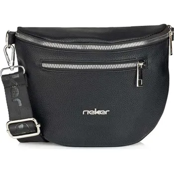 Kabelka Dámská ledvinka RIEKER C2541-029 černá W5 -UNI-