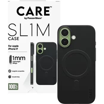 Pouzdro na mobilní telefon PanzerGlass CARE kryt Apple iPhone 17 SL1M MagSafe černý