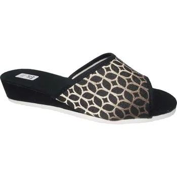 Dámské pantofle Bokap 010 černo-zlaté 39