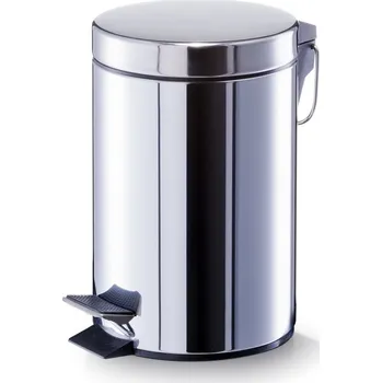 Odpadkový koš Koupelnový koš na odpadky - 3 litry, lesklá ocel, ZELLER