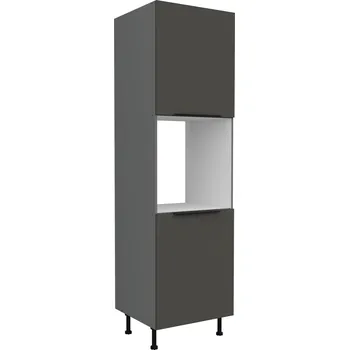 Kuchyňská skříňka Stolarz Lempert Kuchyňská skříň pro vestavné spotřebiče Aria ANT 60 DP-210 2F Zvolte barvu dvířek: grafit.