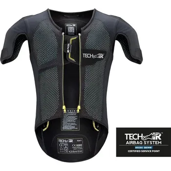 Moto bunda Alpinestars 650 3721 155 Tech-Air Race-e R2 vest M black/yell/fluo