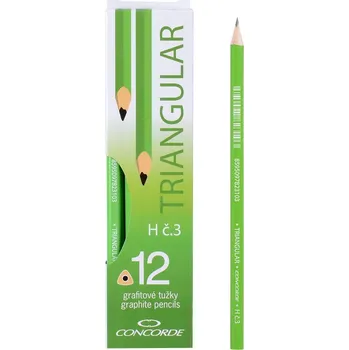 Grafitová tužka Grafitová tužka trojhranná č. 3 /H/