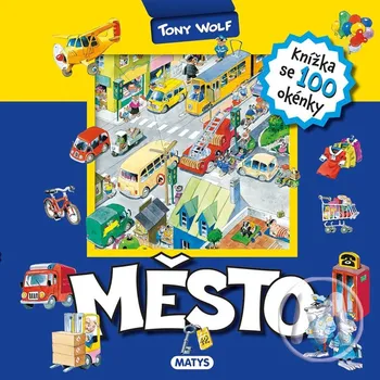 Knížka s okénky: Město - Anna Casalis