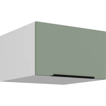 Kuchyňská skříňka 60 NAGU-36 1F, Horní kuchyňská skříňka o hloubce 57 cm, Aria aquamarine /bílá