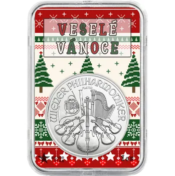 Silverstar Stříbrná mince 1 oz Wiener Philharmoniker - Vánoční svetr
