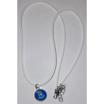 Náhrdelník Bižuterie-Bužírka na krk s přívěskem 003