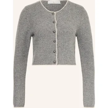 Dámská vesta Johann & Johanna Dámská Pletená Vesta, šedá, 36