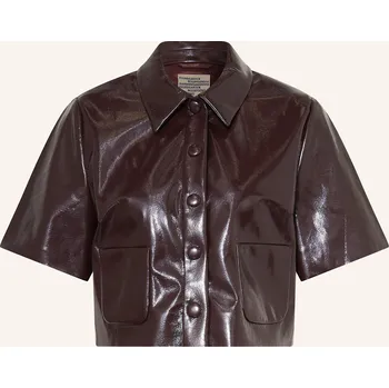 Dámská halenka Baum Und Pferdgarten Dámská Košilová Halenka Beth V Koženém...