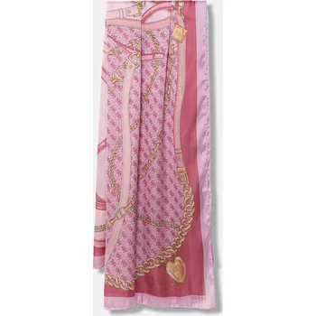 Šála Šála Guess MERIDIAN AW5339.POL03 růžová 30X, vel. ONE SIZE