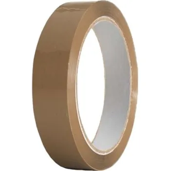 Lepicí páska Lepicí páska 25mm x 66m, hnědá