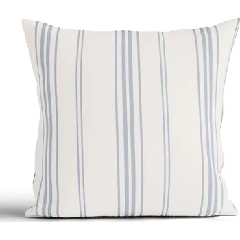 Povlak na polštářek Bavlněný povlak na polštář Natural 40 × 40 cm - Proužky modré