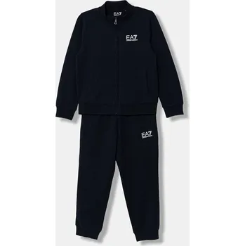 Pánská móda Dětská bavlněná tepláková souprava EA7 Emporio Armani 7B000030.AF10380 námořnická modř 59X, vel. 130