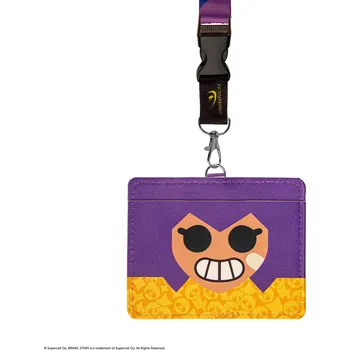 Brawl Stars šňůrka na krk s pouzdrem na kartu Shelly