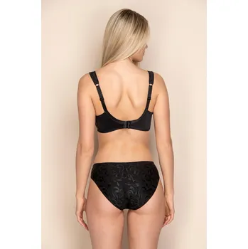 Dámské spodní prádlo TIMO Timo | Středně vysoké kalhotky s jemným vzorem - 90 / 03