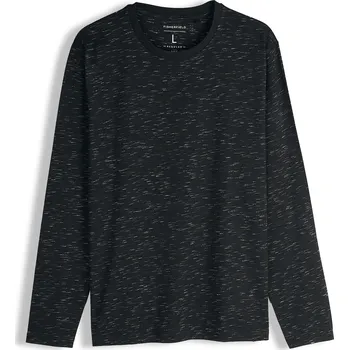 Pánské tričko GATE Melírované tričko s dlouhým rukávem XXL 525-0329/89