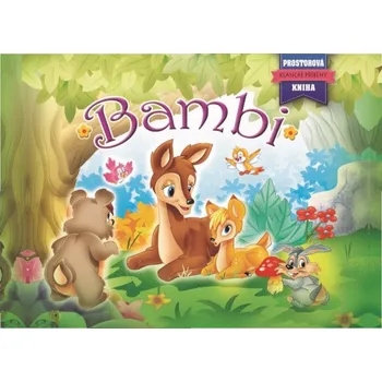 Pohádka Prostorová kniha-Bambi