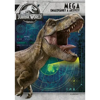omalovánky Mega omalovánky a aktivity-Jurský svět