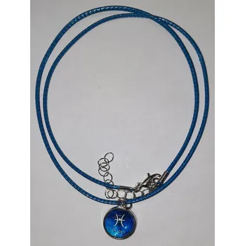 Bižuterie-Bužírka na krk s přívěskem 001