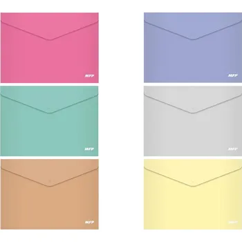 Složka M druk A5 PP pastel mix