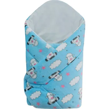 Zavinovačka ESITO Rychlozavinovačka Magna Ovečka - modrá / 85 x 85 cm Barva: Modrá