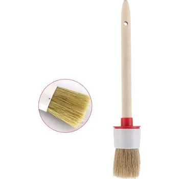 Malířský štětec Malířský štětec s dřevěnou rukojetí, kulatý 40 mm 24 cm