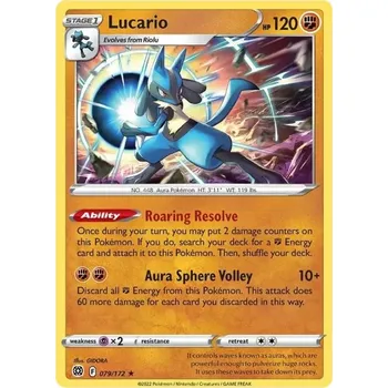 Karetní hra Lucario - 79/172 - Brilliant Stars Typ karty: Non-Holo