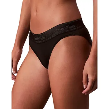 Kalhotky Dámské kalhotky Calvin Klein QF8550 černá velikost S-34/36