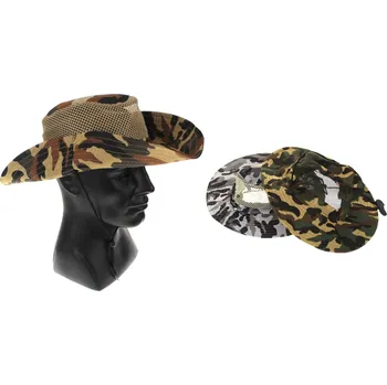 Pokrývka hlavy Pánský klobouk MORO měkký se síťkou 38 cm