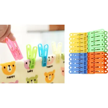 Kolíček na prádlo Plastové kolíčky na prádlo, sada 20 ks (1 ks - 5x1 cm)