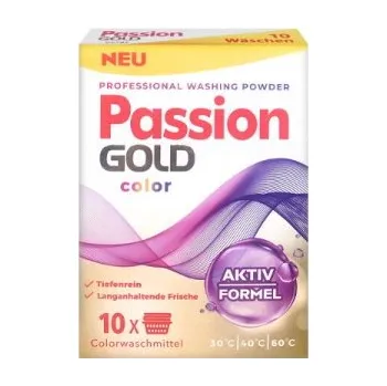 Prací prostředek Passion Gold prací prášek na barevné prádlo 600 g 10 praní