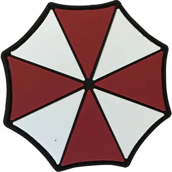 Nášivka WARAGOD Nášivka 3D Resident Evil Umbrella 6.5cm
