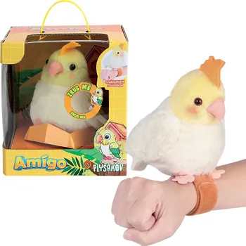 plyšák Sparkys Interaktivní papoušek Amígo