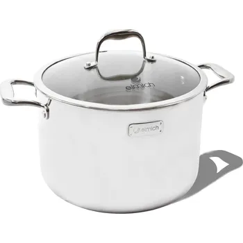 Hrnec Elmich Třívrstvý nerezový hrnec na indukci Trimax XS 28 cm (12 l)