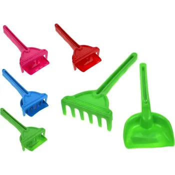 Hračka na písek Sada do písku LOPATKA + HRABLICE barva - 1 sada