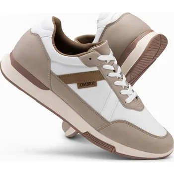 Pánská obuv Pánské síťované tenisky - sand V1 OM-FOSL-0153 - 42