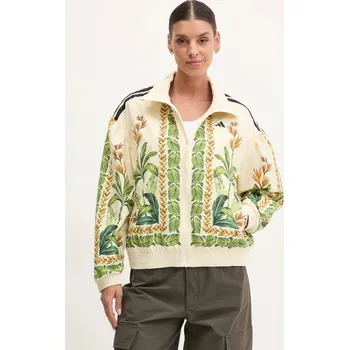 Pánská větrovka Bunda adidas x Farm Rio JD6304 béžová 01X, vel. S