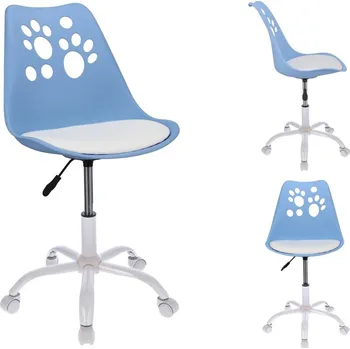 Otočná židle Stylo JOY - modrá / bílá