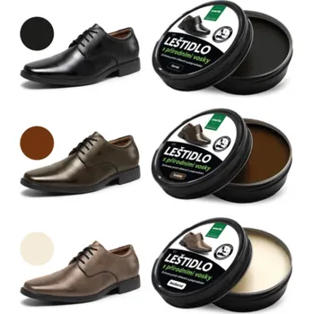 Vložka do bot Leštidlo s přírodními vosky 75 ml 320, černá