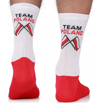 Pánské ponožky Cyklistické Ponožky TODO Cycling Pro Team Poland 47-50