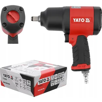 YATO PNEUMATICKÝ RÁZOVÝ UTAHOVÁK 1/2" 1800 NM TWIN HAMMER YT-09546
