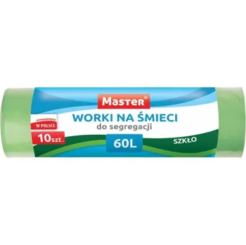 Pytle na odpadky Pytle na odpadky Master Glass 60l 10 ks