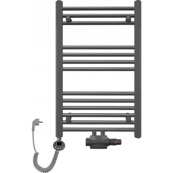 Radiátor Vodovodní a elektrický koupelnový radiátor TRM 800x500 antracit žebříkový