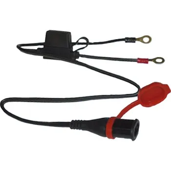 Nabíječka autobaterie OPTIMATE kabel s očkovými konektory, SAE konektor (s pojistkou 15A, délka 50cm) (SAE71)