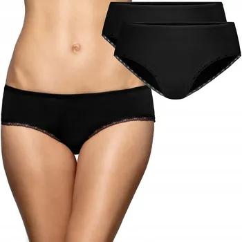 Kalhotky KALHOTKY ATLANTIC MODAL HIPSTER 2BLP056 ČERNÉ 2PAK *S*