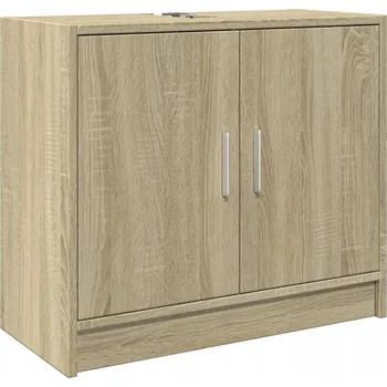 Koupelnový nábytek Skříňka pod umyvadlo, barva dub sonoma, 63x29x55 cm