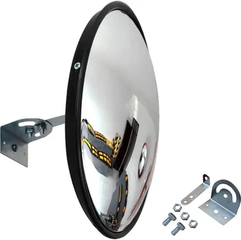 Zrcadlo NEROZBITNÉ ZRCADLO VYJÍŽDĚCÍ SILNIČNÍ SKLADOVÉ SFÉRICKÉ PARKOVACÍ 30CM