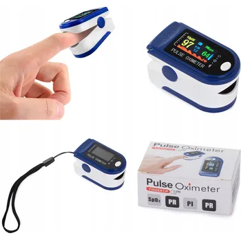 Příslušenství pro čtečku elektronické knihy Přenosný Pulsoksymetr na Prst Měření Tepu Saturace Kyslíku Přesný a Spolehlivý