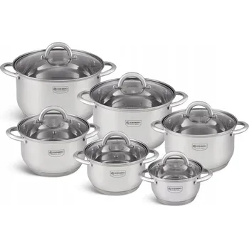 Sada hrnců Edenberg nerezová ocel 12 ks
